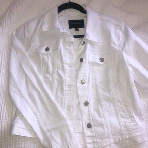 Brand New Banana Republic White Denim Jacket